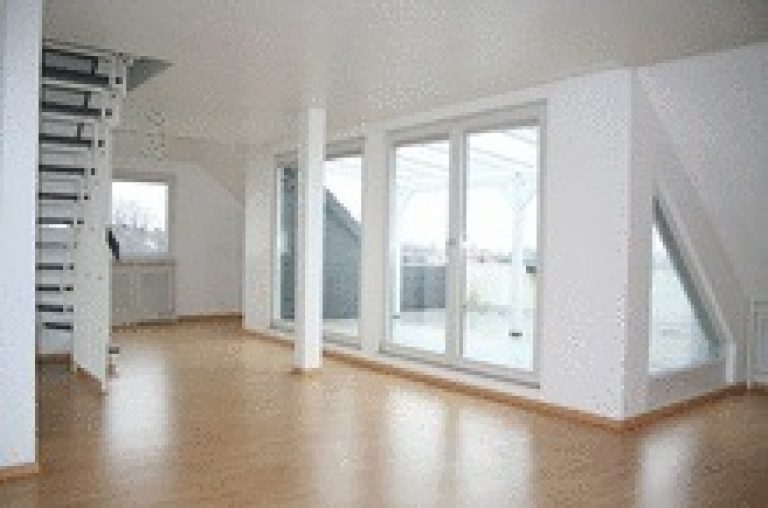 Maisonettewohnung mit Dachterrassen und Kamin 